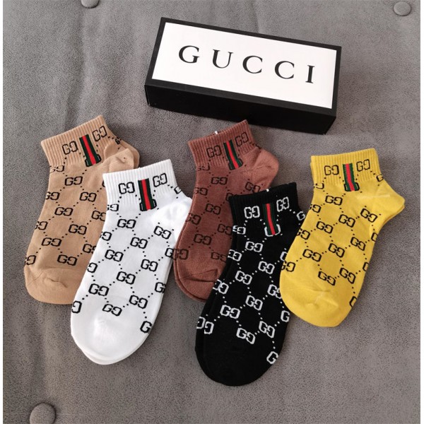 Gucci グッチ激安 ソックス ブランド フットカバー スニーカーイン夏 綿 薄手 通気性 おしゃれ スポーツ くつしたパロディ靴下 韓国 安いランニング ゴルフ靴下 吸汗速乾 蒸れない スニーカーソックス
