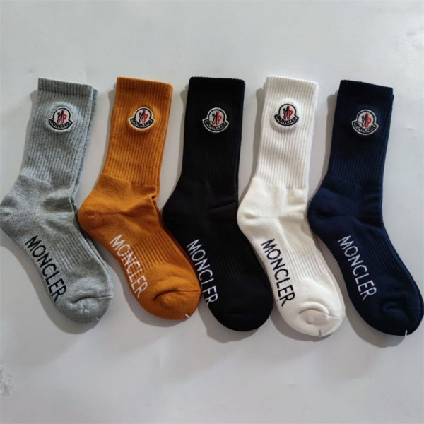 Moncler モンクレールブランド靴下 偽物ソックス ブランド スポーツ コピールームソックス 冬秋ブランド激安靴下メンズレディーススーパーコピー