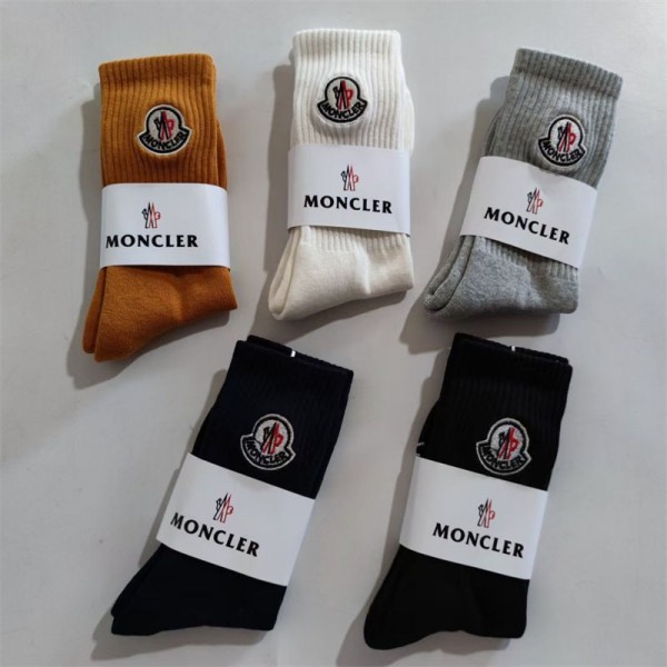 Moncler モンクレールブランド靴下 偽物ソックス ブランド スポーツ コピールームソックス 冬秋ブランド激安靴下メンズレディーススーパーコピー