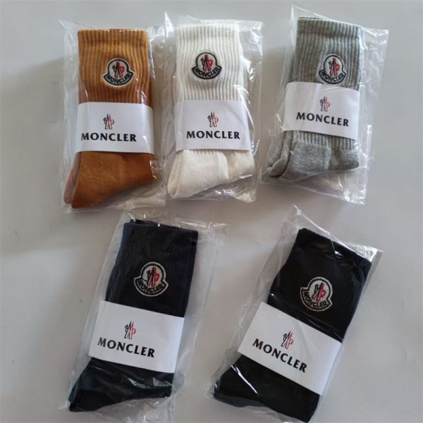 Moncler モンクレールブランド靴下 偽物ソックス ブランド スポーツ コピールームソックス 冬秋ブランド激安靴下メンズレディーススーパーコピー
