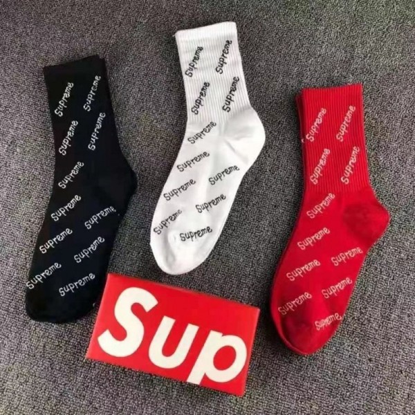 Supreme シュプリーム韓国 3足セット ブランド コピー 靴下激安 ソックス ブランド フットカバー スニーカーインハイブランド 涼しい ムレない おしゃれ 綿 春夏秋 靴下夏 綿 薄手 通気性 おしゃれ スポーツ くつした