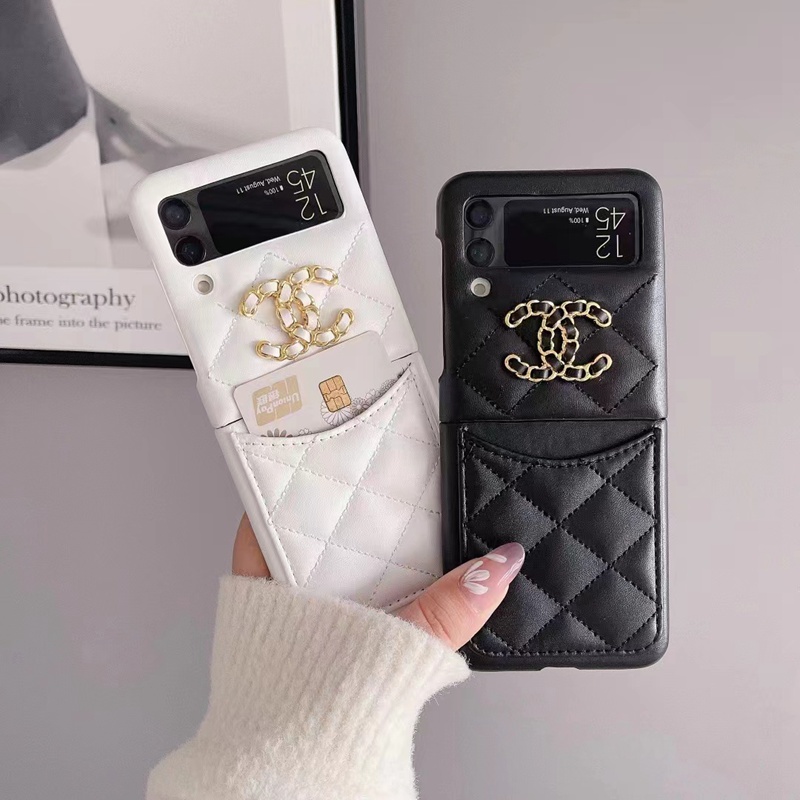 シャネル Galaxy Z Flip4 5スマホケース 