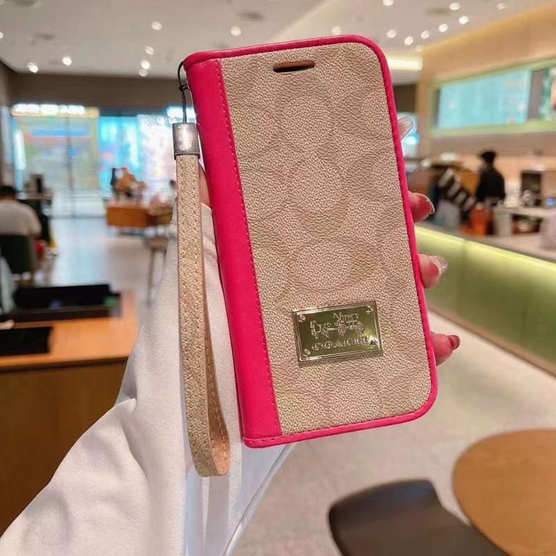 Coach コーチアイフォン15 ultra 14proブランドケースアイフォン15/14proケースブランド 手触り良い アップル 15
