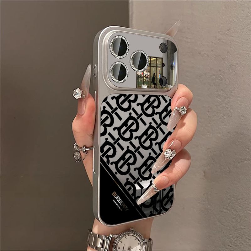 バーバリー男女兼用iPhone 15 14 16 17pro maxケース