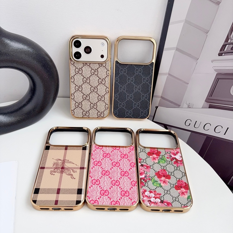 Burberry アップル 15+ 14pro 16e カバー