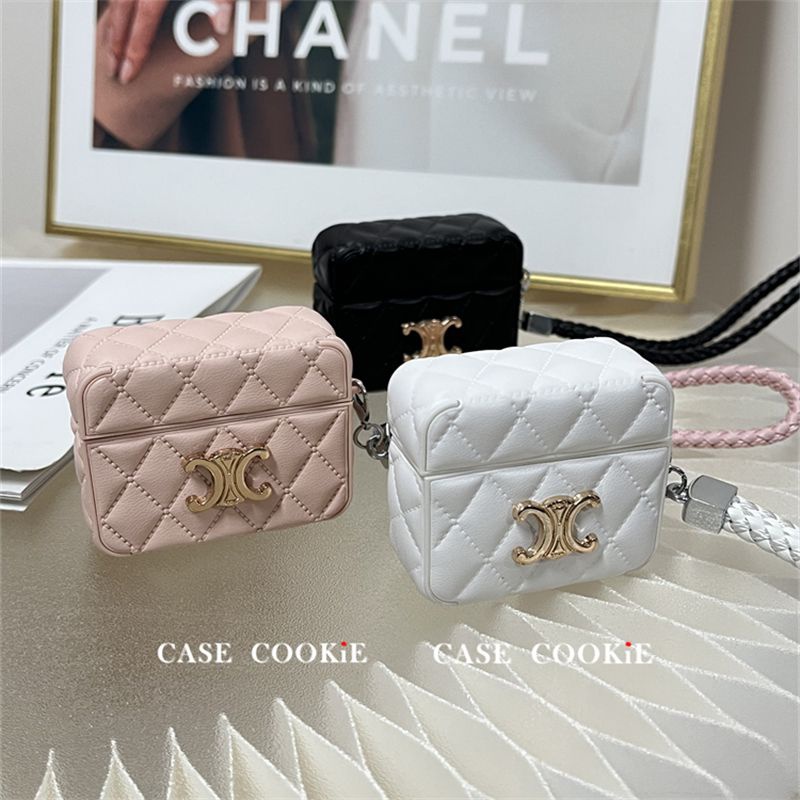 CELINEエアーポッズ プロ3/4/プロ2/3カバー 紛失防止