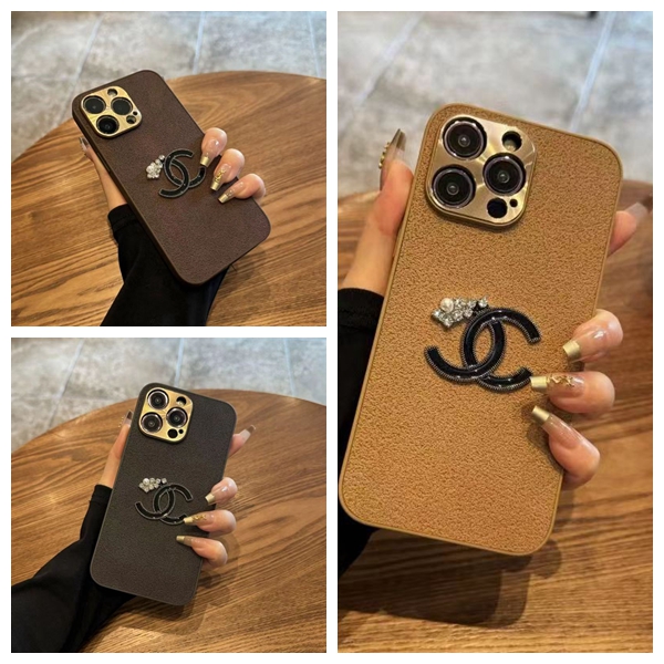 Chanel シャネルハイブランドiphone16 14 Pro Max 15 Plusケースカバー