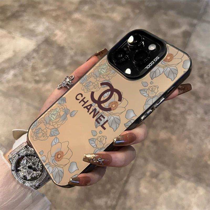 Chanel アップル 15+ 14pro 16ブランドスマホカバー