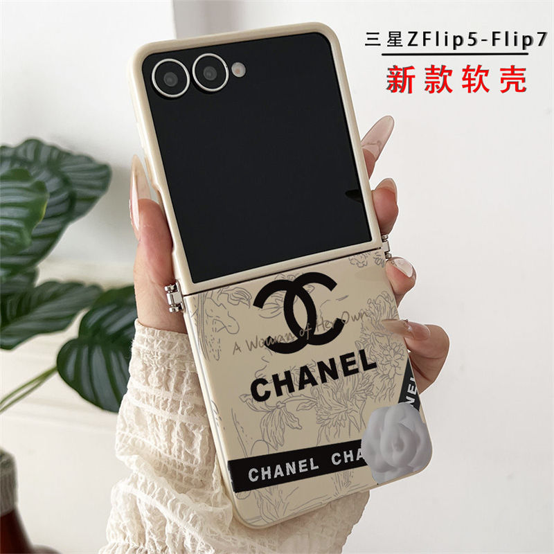 シャネルGalaxy Z Flip7/6/5/4ケース 