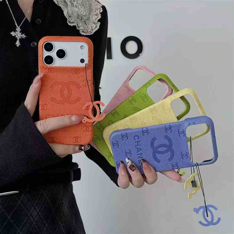 Chanel アップル 15+ 14pro 16e 17ブランドスマホカバー