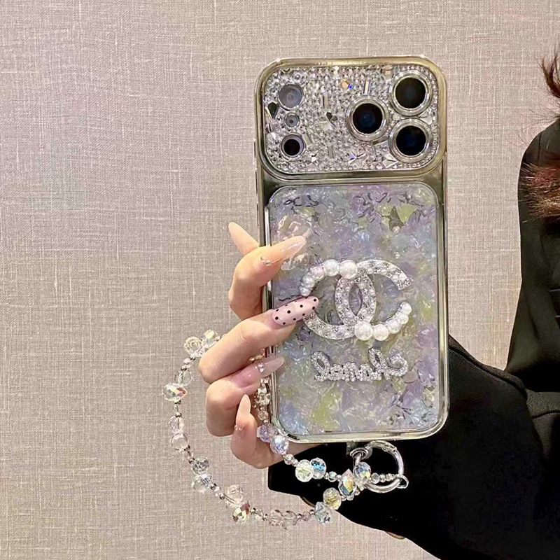 シャネルiphone 17 16 pro maxカバー キラキラ