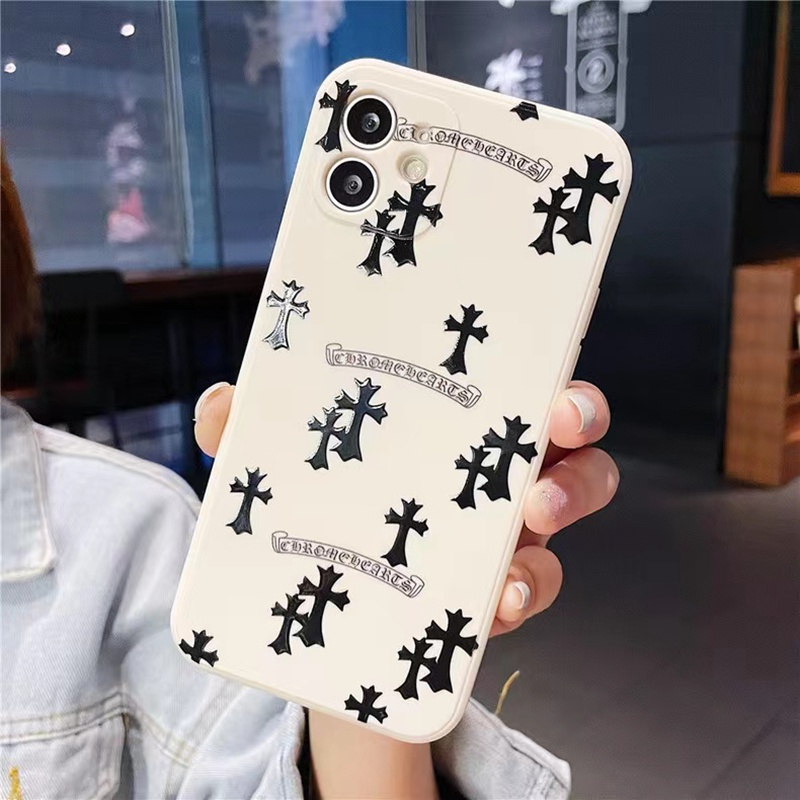 クロムハーツ 十字架の柄 Galaxy s23 plus ultraカバー