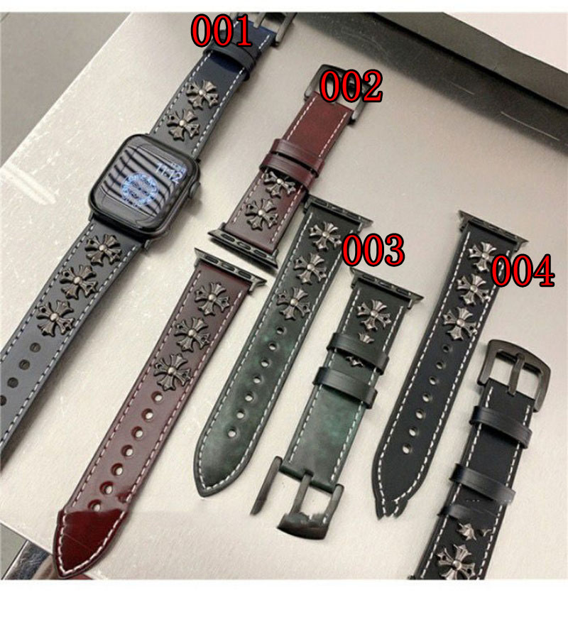  Chrome Hearts アップルウォッチ11 9 10ハンド かわいい