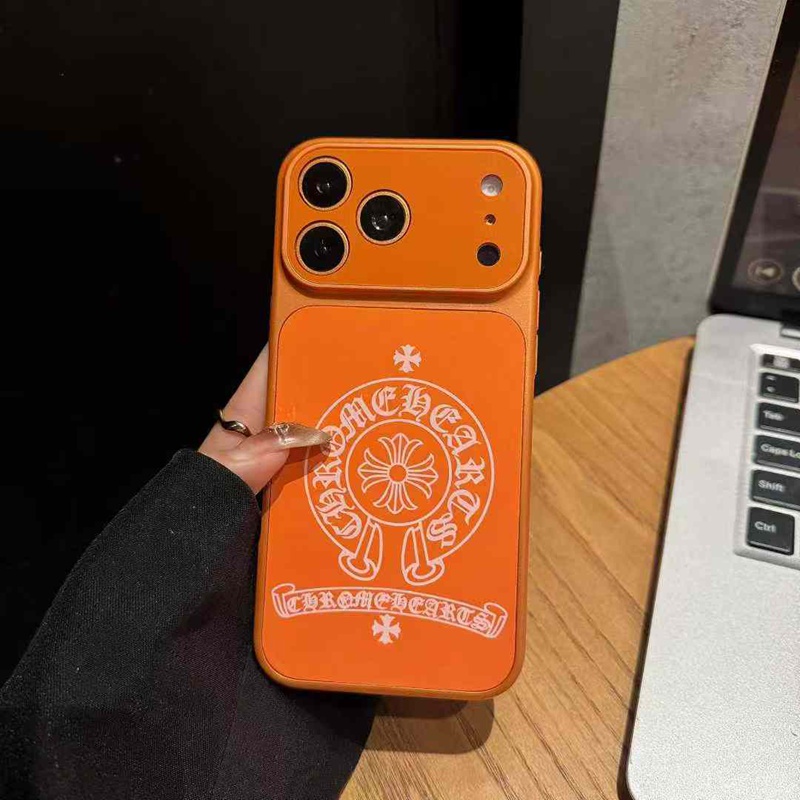 クロムハーツiPhone16プロマックス15 17スマホカバー