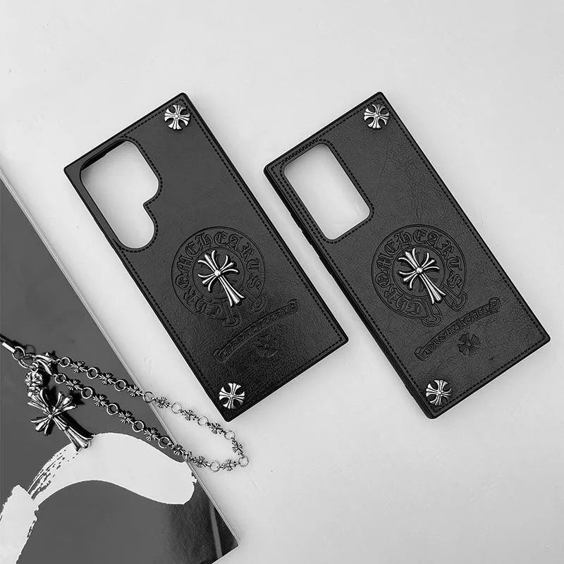 クロムハーツgalaxy s24 plus s25 s26ultraケース