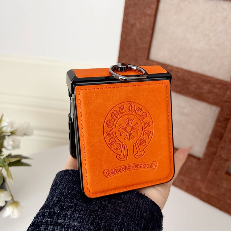 Chrome Heartsギャラクシー Z Flip7 5 4 6カバー