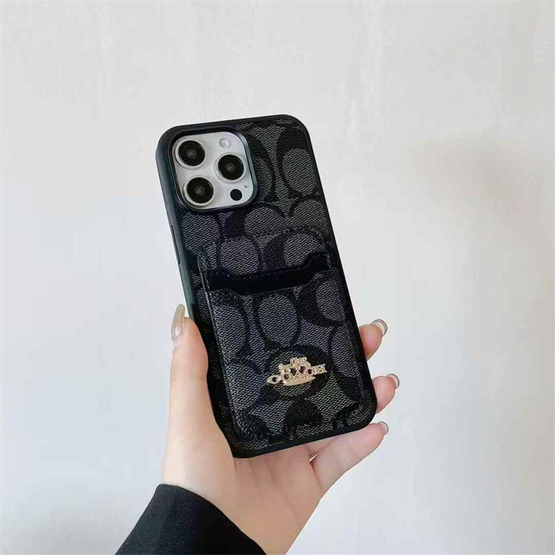 コーチiPhone  16プロマックス15 14 17 air スマホカバー