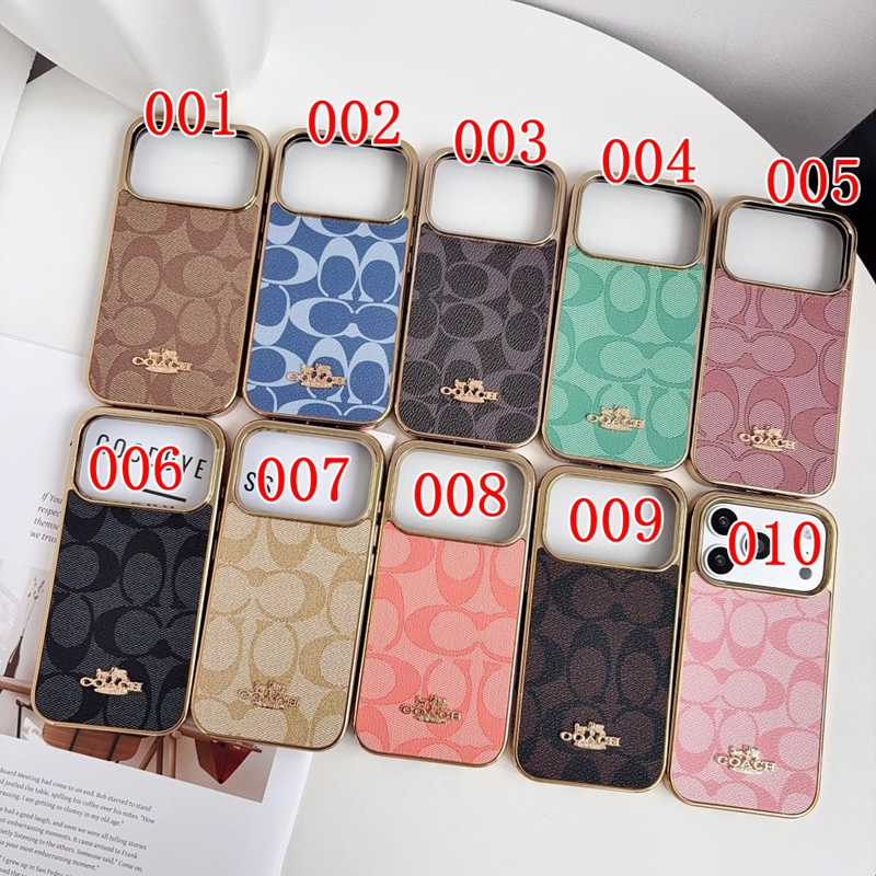  Coach アイフォン17/17e/15/14 13pro 16+ケース