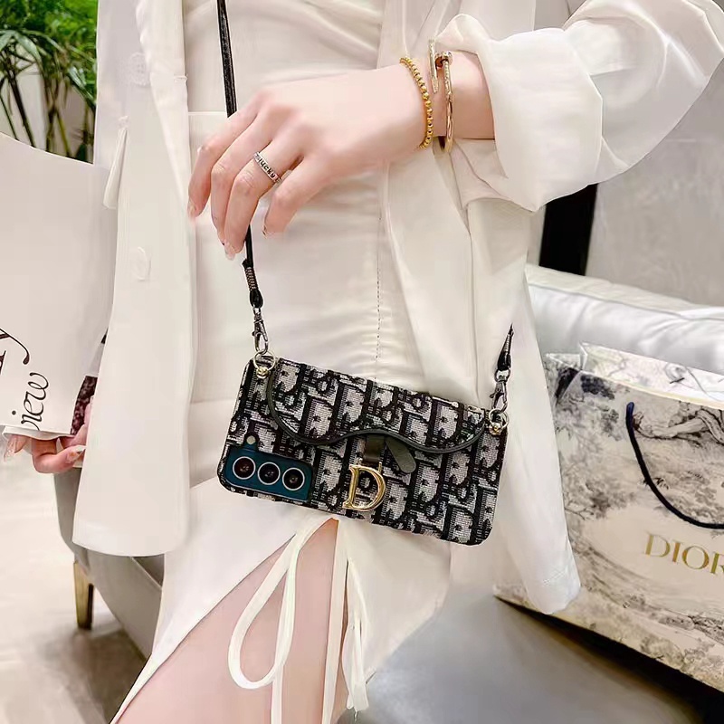 ブランド ディオール Galaxy S23/S23+/S23ultraスマホケース 魅力的な外観 Dior ギャラクシーS22 Plus Ultra携帯カバー 人気バッグ型 ケース 落下防止 ショルダー掛け 耐衝撃 レディース