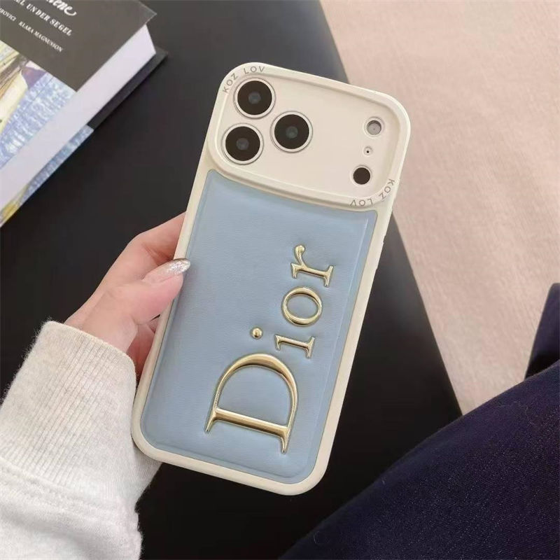 Dior アップル 15+ 14pro 16e 17ブランドスマホカバー