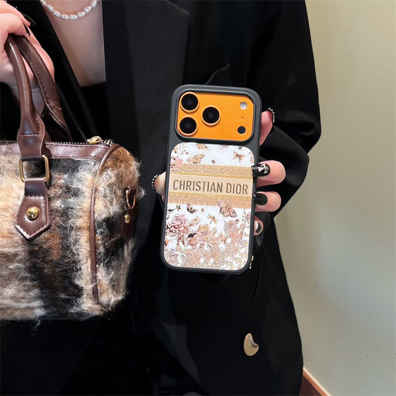 Dior アップル 15+ 14pro 16e 17ブランドスマホカバー