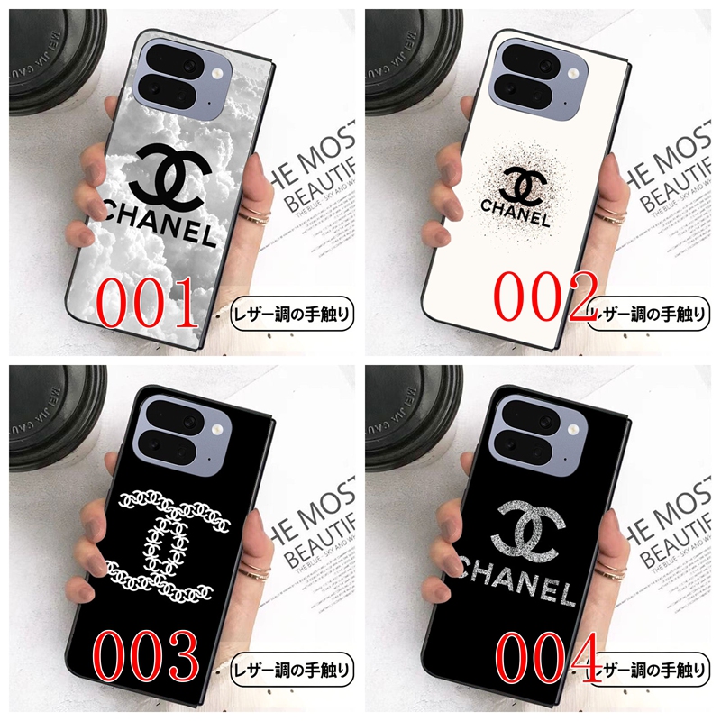 シャネルかわいいGalaxy Z flip Fold 5 4 6 7 8ケース 