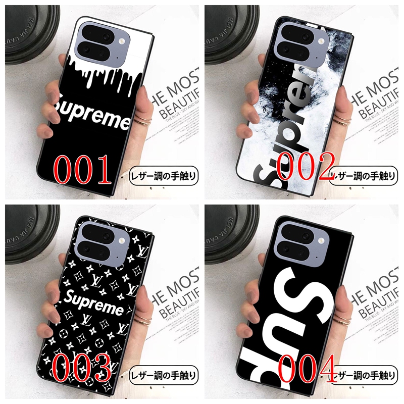 シュプリームGalaxy Z flip Fold 5 4 6 7 8ケース