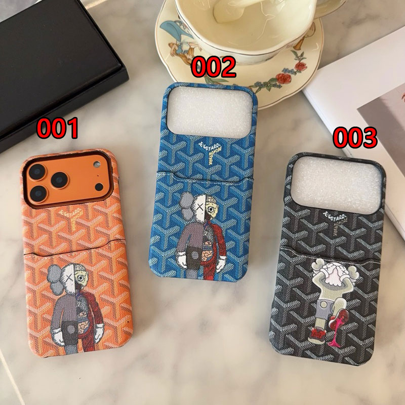 Goyardアイフォン17 air 16 pro max 15 plus 14pro 16e ブランドケース