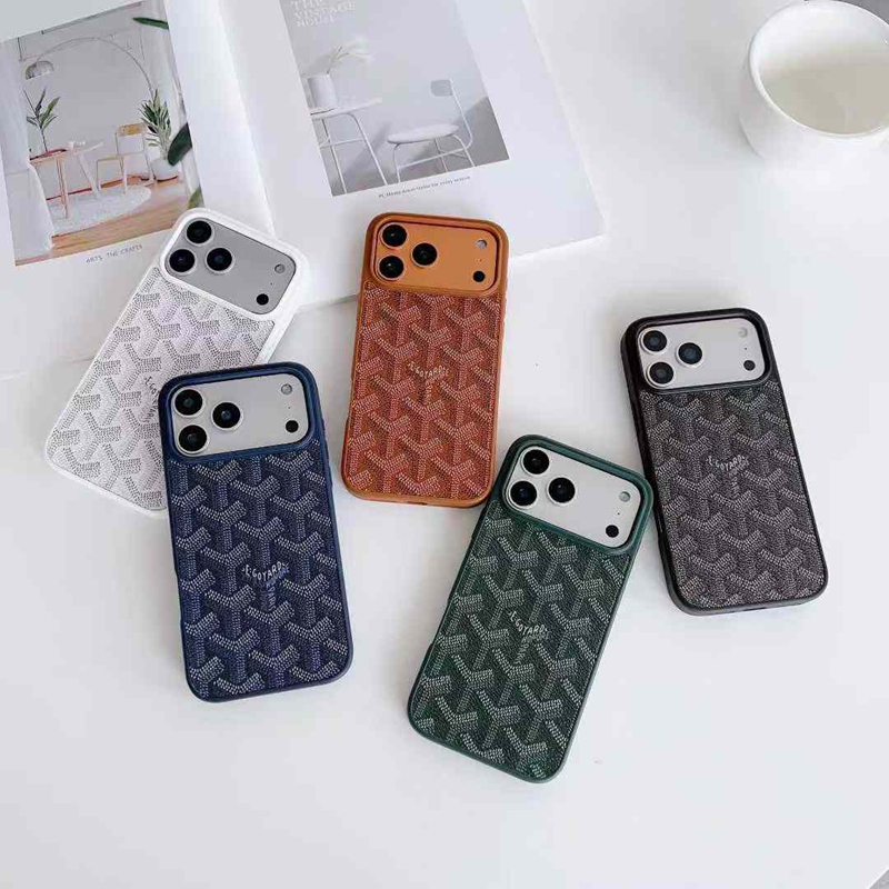 ゴヤールアイフォン17 16 pro max 15 plus 14pro ケース