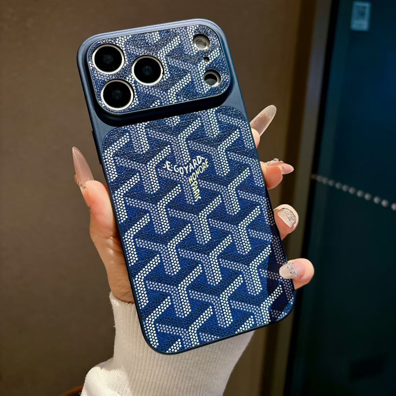 Goyardアップル 15+ 14pro 16e 17eカバー