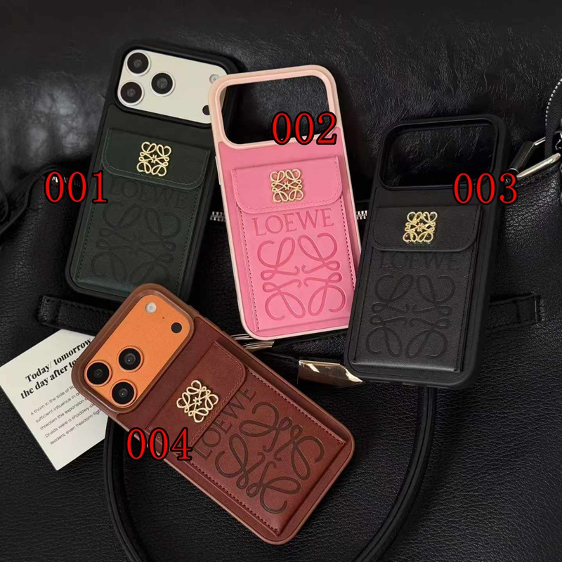 LOEWEアイフォン17 air 16 pro max 15 plus 14pro 16e ブランドケース