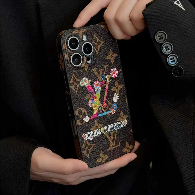 Lvアップル 15+ 14pro 16ブランドスマホカバー