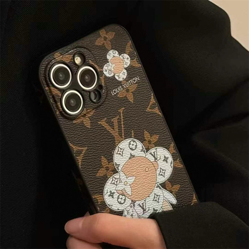 Lv アップル 15+ 14pro 16eブランドスマホカバー