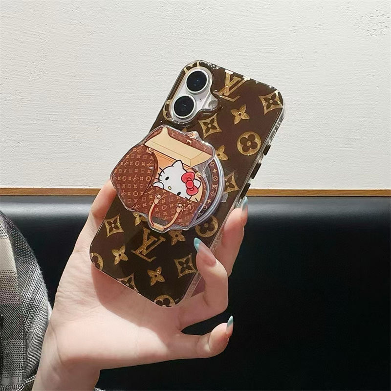 Lv アップル 15+ 14pro 16e 17ブランドスマホカバー
