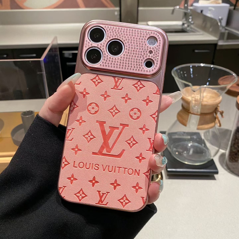 lv アップル 15+ 14pro 16e 17eブランドスマホカバー