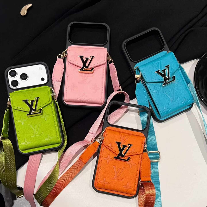 Lv アップル 15+ 14pro 16e 17eブランドスマホカバー
