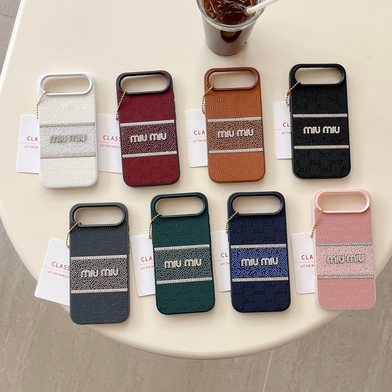 MiuMiuアイフォン16プロ マックス/15 17 プロ/16カバー 