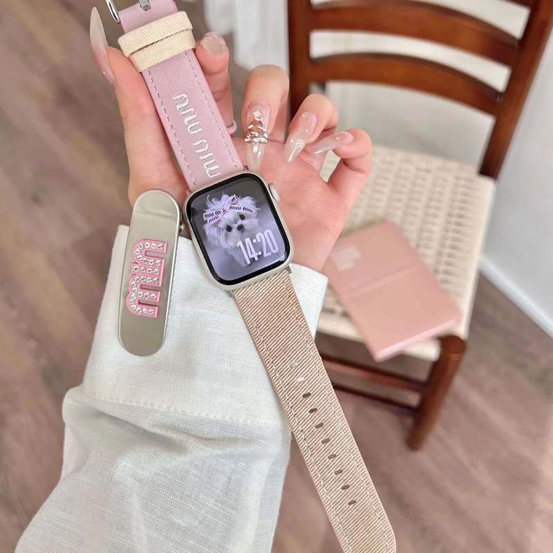 ミュウミュウApple Watch 38¬49mmベルト丈夫