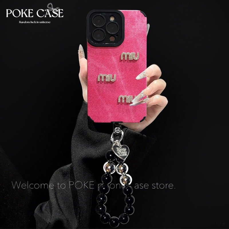 ミュウミュウ iPhone  16プロマックス15 14 17 Air スマホカバー