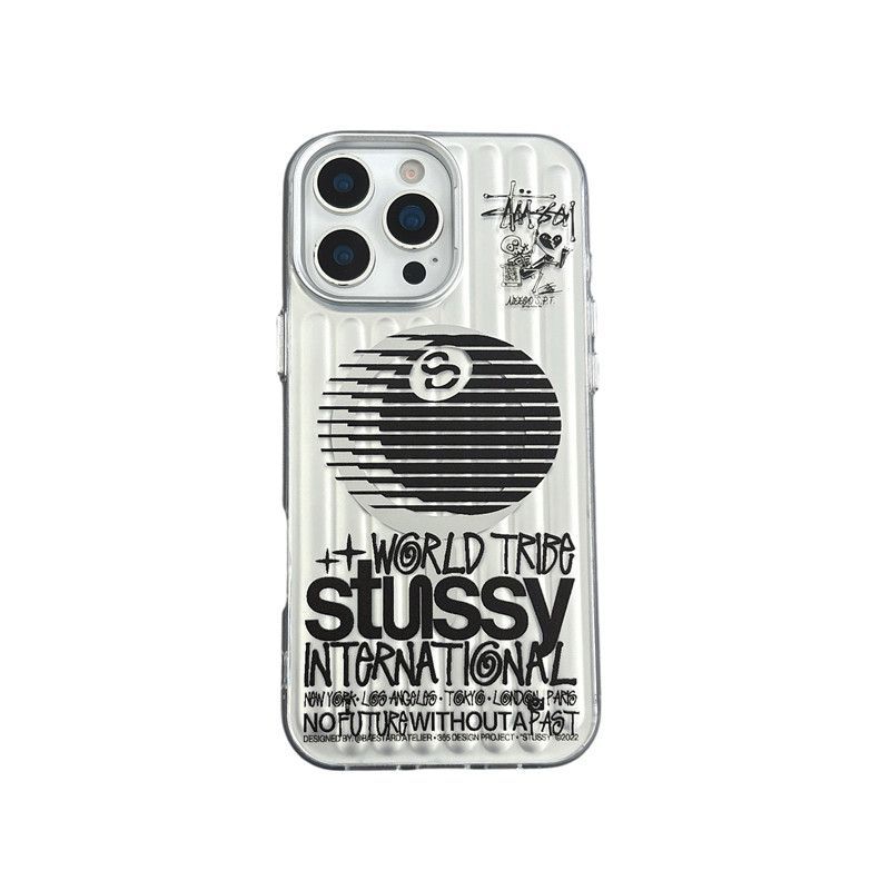 Stussyアイフォン16プロ マックス/15 17 プロカバー